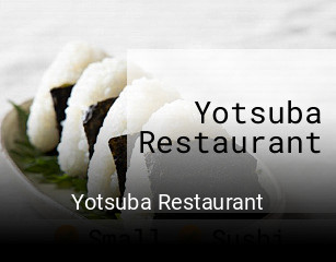 Yotsuba Restaurant open hours