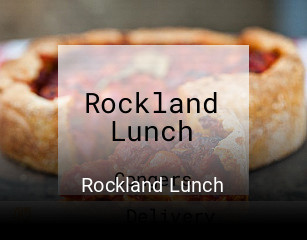 Rockland Lunch open hours