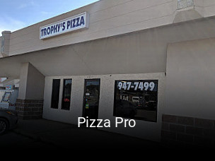 Pizza Pro opening hours