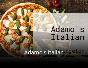 Adamo's Italian opening hours