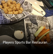 Players Sports Bar Restaurant opening hours