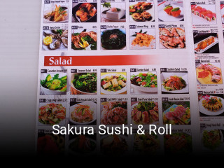 Sakura Sushi & Roll opening hours