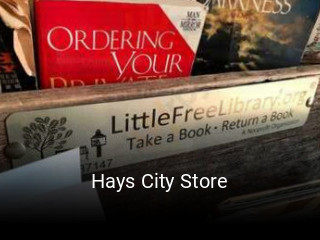 Hays City Store opening hours