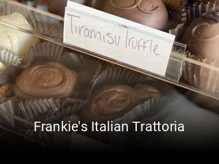 Frankie's Italian Trattoria opening hours