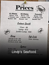 Lindy's Seafood  open hours