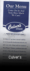 Culver's opening hours