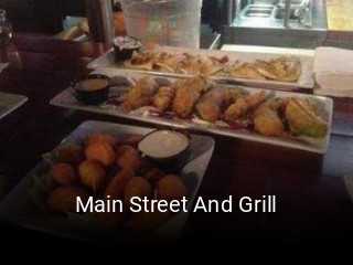 Main Street And Grill open hours