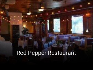 Red Pepper Restaurant opening hours