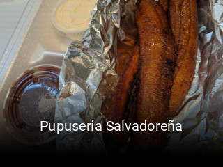 Pupusería Salvadoreña open hours