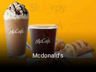 Mcdonald's opening hours