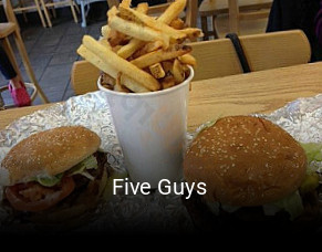 Five Guys opening hours