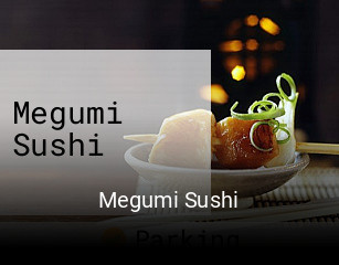 Megumi Sushi opening hours