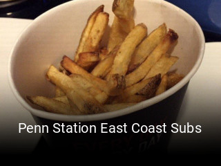 Penn Station East Coast Subs open hours