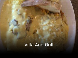 Villa And Grill open hours