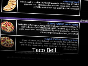 Taco Bell opening hours