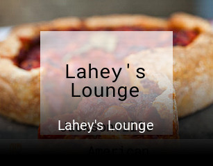 Lahey's Lounge opening hours