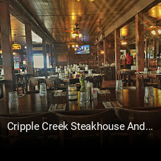 Cripple Creek Steakhouse And Saloon opening hours