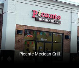 Picante Mexican Grill opening hours