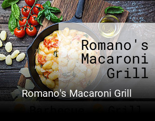 Romano's Macaroni Grill opening hours