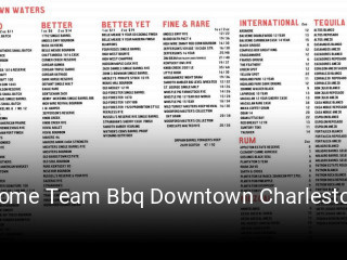 Home Team Bbq Downtown Charleston opening hours