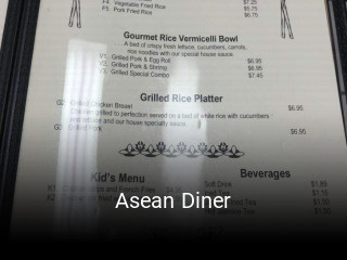 Asean Diner open hours