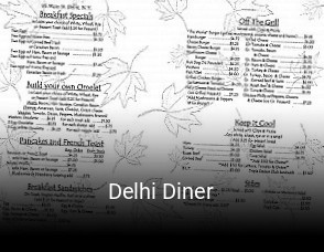 Delhi Diner open hours