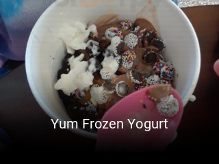 Yum Frozen Yogurt opening hours