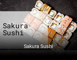 Sakura Sushi opening hours