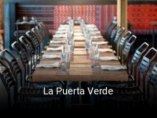 La Puerta Verde opening hours