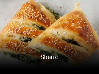 Sbarro opening hours