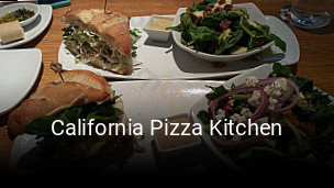 California Pizza Kitchen opening hours