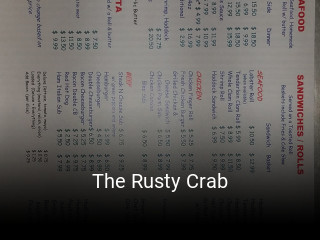 The Rusty Crab open hours