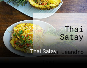 Thai Satay open hours