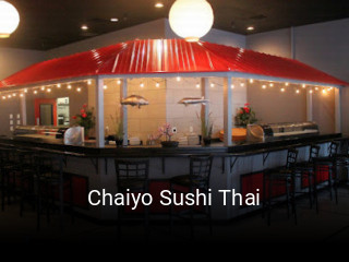 Chaiyo Sushi Thai open hours