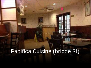 Pacifica Cuisine (bridge St) opening hours