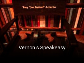 Vernon's Speakeasy open hours