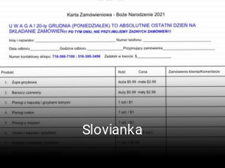 Slovianka open hours