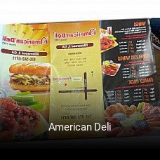 American Deli opening hours