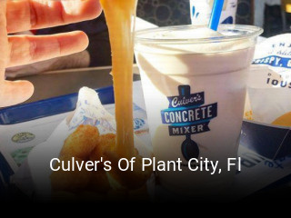 Culver's Of Plant City, Fl open hours