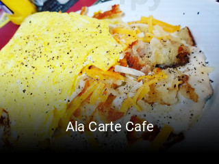 Ala Carte Cafe opening hours