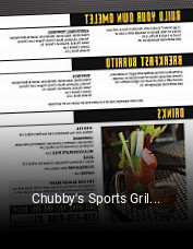 Chubby's Sports Grill opening hours