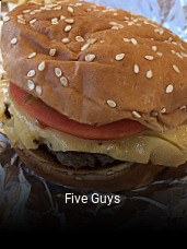 Five Guys opening hours