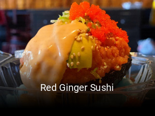 Red Ginger Sushi opening hours