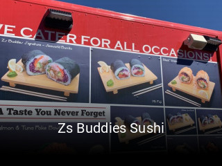 Zs Buddies Sushi open hours