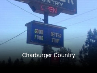 Charburger Country opening hours