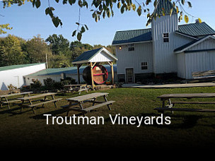 Troutman Vineyards open hours