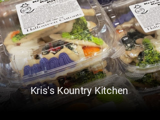 Kris's Kountry Kitchen open hours