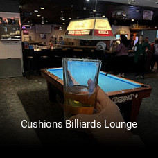 Cushions Billiards Lounge open hours