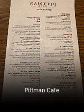 Pittman Cafe opening hours