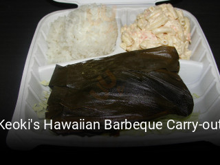 Keoki's Hawaiian Barbeque Carry-out open hours